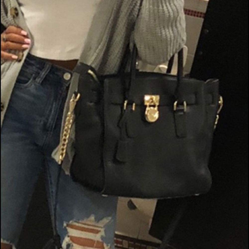 Black Michael Kors Hamilton